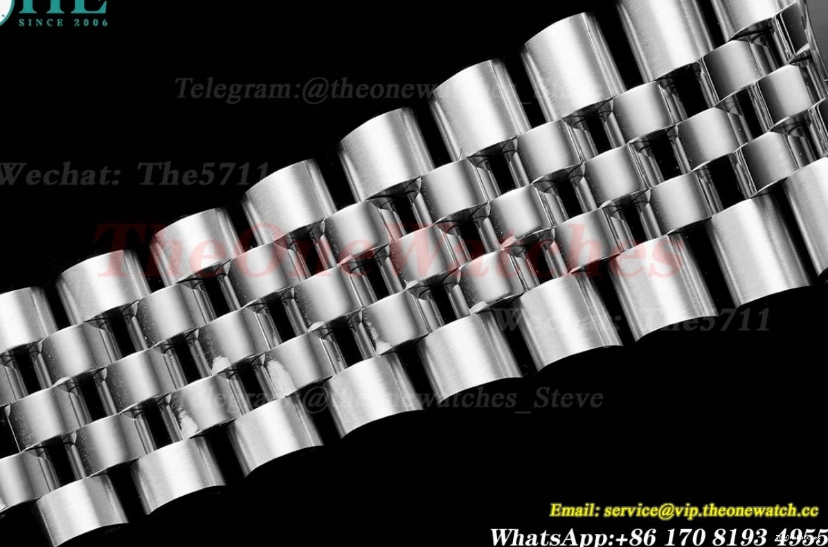 126300 Stk VR3235 Jubilee Silver 41mm Datejust SS SS King 904L 1208